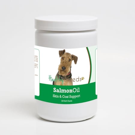 Airedale Terrier Salmon Oil Soft Chews, 120PK